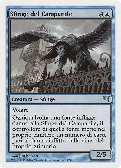 Belltower Sphinx (Italian) - "Sfinge del Campanile" - Italian