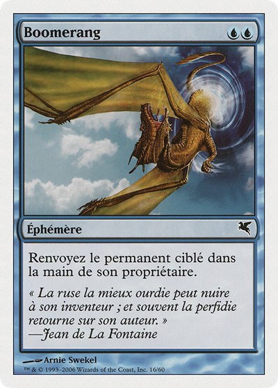 Boomerang - French