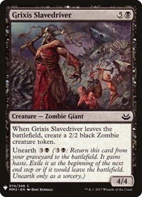Grixis Slavedriver - Normal Grixis Slavedriver