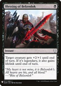 Blessing of Belzenlok - Normal Blessing Of Belzenlok