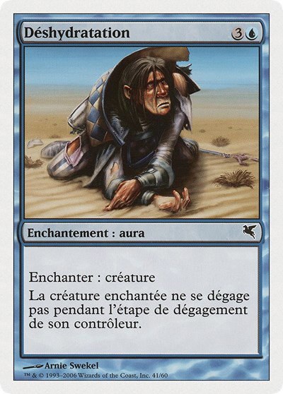 Dehydration (French) - "Déshydratation" - French