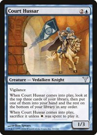 Court Hussar - Foil