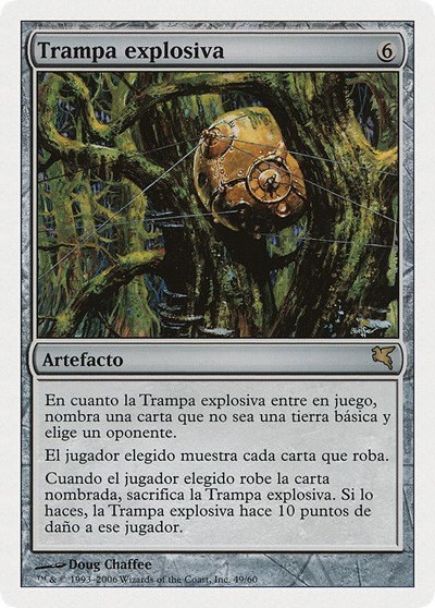 Booby Trap (Spanish) - "Trampa explosiva" - Spanish