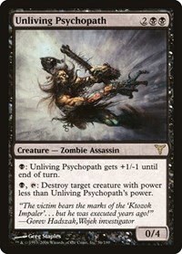 Unliving Psychopath - Foil