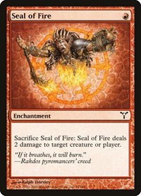 Seal of Fire - Foil