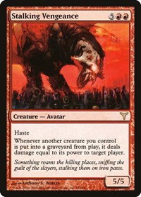 Stalking Vengeance - Foil