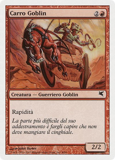 Goblin Chariot (Italian) - "Carro Goblin" - Italian