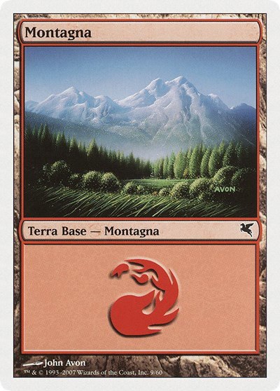 Mountain (Italian) - "Montagna" - Italian