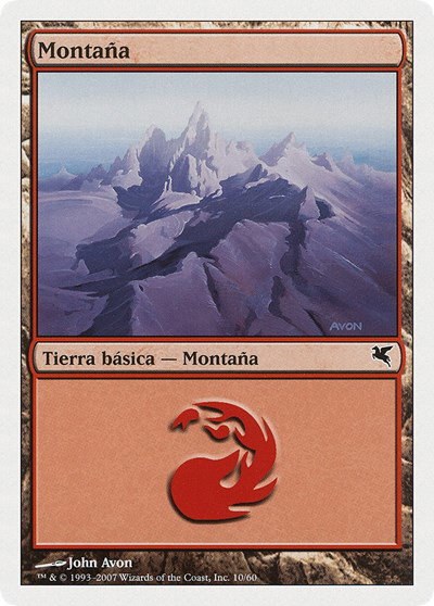 Mountain (Spanish) - "Montana" - Spanish