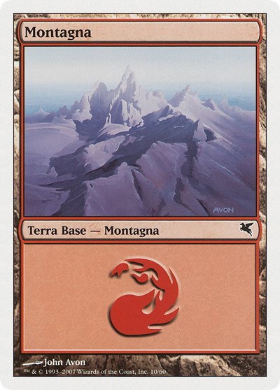 Mountain (Italian) - "Montagna" - Italian