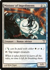 Minister of Impediments - Foil