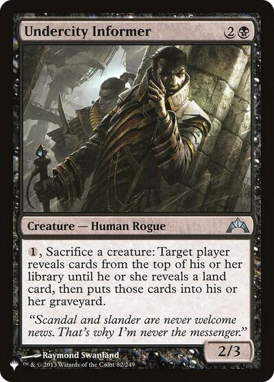Undercity Informer - Normal Undercity Informer
