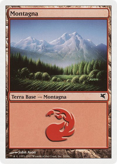Mountain (Italian) - "Montagna" - Italian
