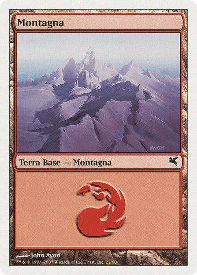 Mountain (Italian) - "Montagna" - Italian