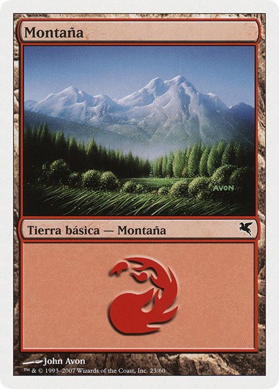 Mountain (Spanish) - "Montana" - Spanish