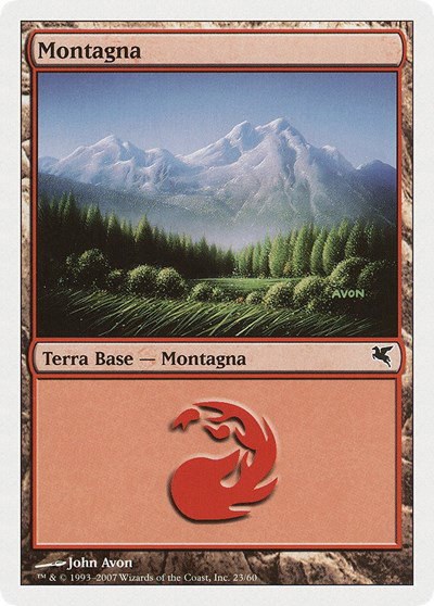 Mountain (Italian) - "Montagna" - Italian
