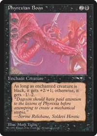Phyrexian Boon - Man Held Aloft