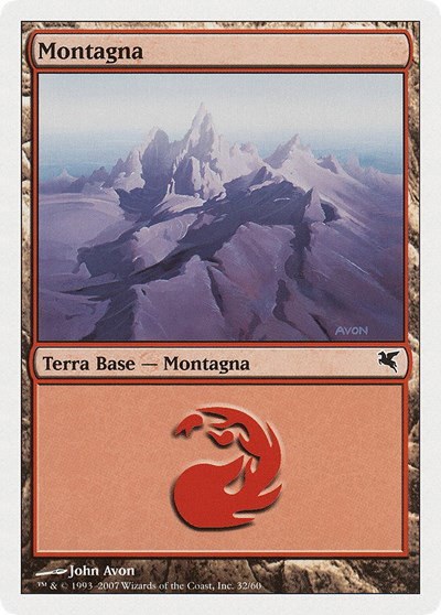 Mountain (Italian) - "Montagna" - Italian