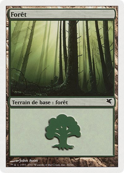 Forest (French) - "Foret" - French