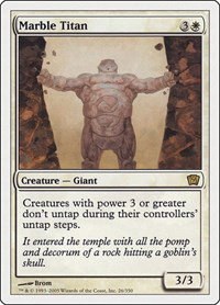 Marble Titan - Foil