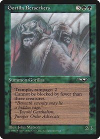 Gorilla Berserkers - Closed Mouth