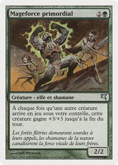 Primal Forcemage (French) - "Mageforce primordial" - French
