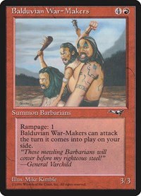 Balduvian War-Makers - Gen Varchild Flavor
