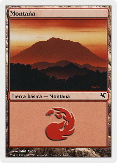 Mountain (Spanish) - "Montana" - Spanish