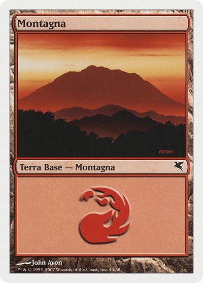 Mountain (Italian) - "Montagna" - Italian