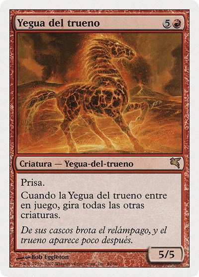 Thundermare (Spanish) - "Yegua del trueno" - Spanish