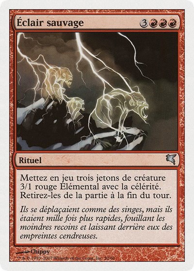 Feral Lightning (French) - "Eclair sauvage" - French