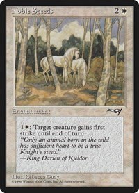 Noble Steeds - Trees In Forefront