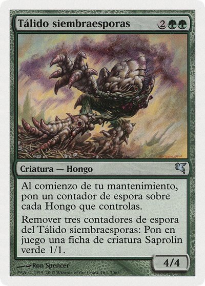 Sporesower Thallid (Spanish) - "Talido siembraesporas" - Spanish
