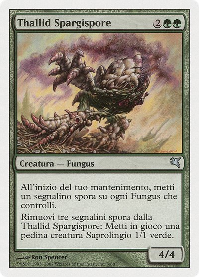 Sporesower Thallid (Italian) - "Thallid Spargispore" - Italian