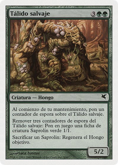 Savage Thallid (Spanish) - "Talido salvaje" - Spanish