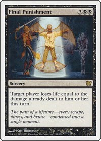 Final Punishment - Foil
