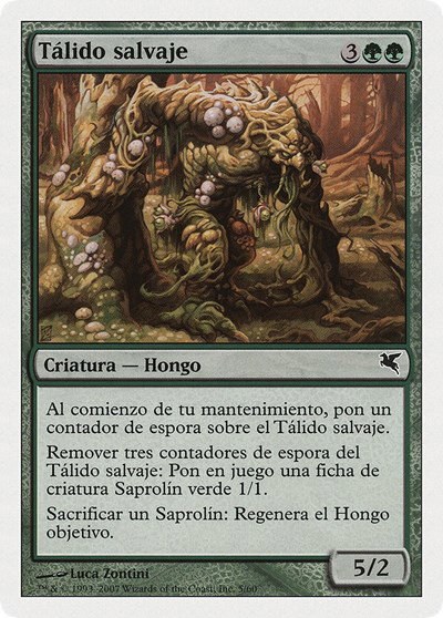 Savage Thallid (Spanish) - "Talido salvaje" - Spanish