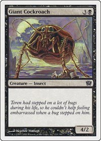 Giant Cockroach - Foil