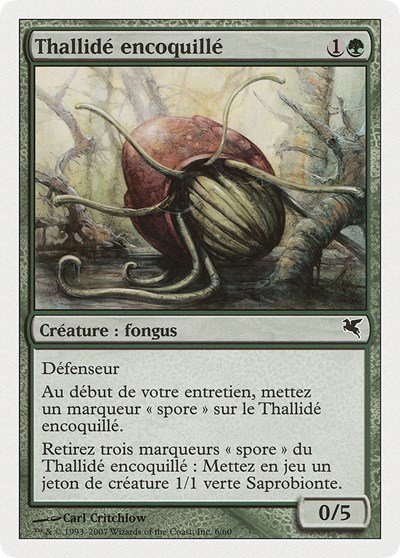 Thallid Shell-Dweller (French) - "Thallidé encoquillé" - French