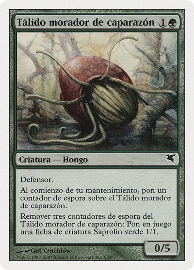 Thallid Shell-Dweller (Spanish) - "Tálido morador de caparazón" - Spanish