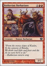 Balduvian Barbarians - Foil