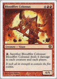 Bloodfire Colossus - Foil