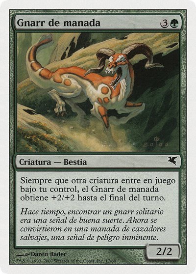 Herd Gnarr (Spanish) - "Gnarr de manada" - Spanish