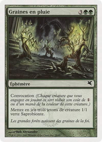 Scatter the Seeds (French) - "Graines en pluie" - French