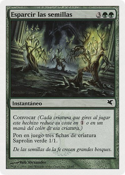 Scatter the Seeds (Spanish) - "Esparcir las semillas" - Spanish