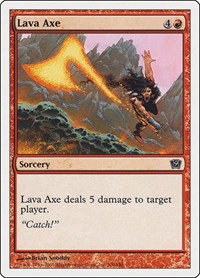 Lava Axe - Foil