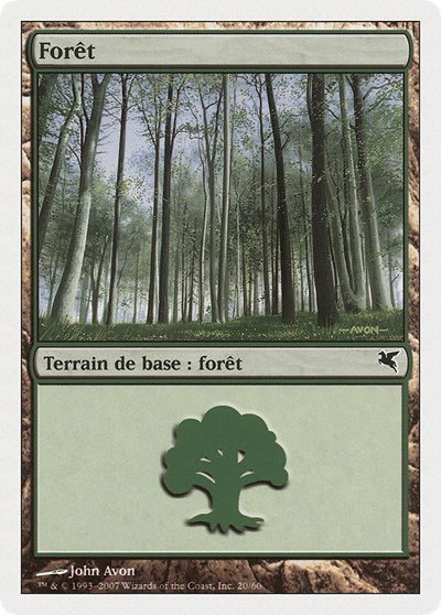 Forest (French) - "Foret" - French