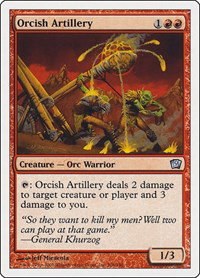 Orcish Artillery - Foil