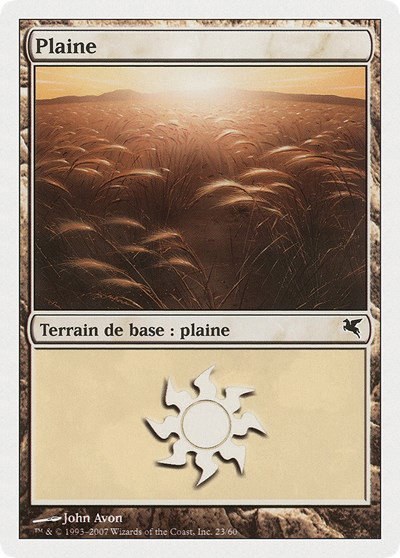 Plains (French) - "Plaine" - French
