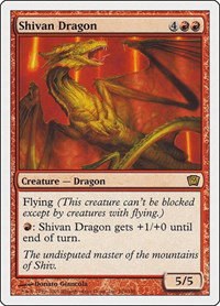 Shivan Dragon - Foil